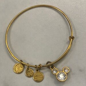 Alex and Ani Disney Mickey Mouse crystal bracelet - EUC!